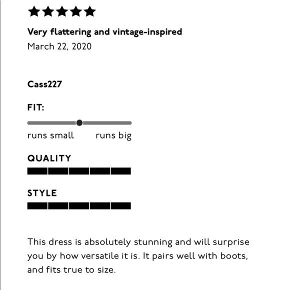 Texture & Thread Balloon-Sleeve Dress - Picture 11 of 11